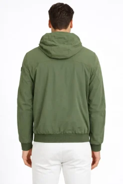 Giubbino Uomo Nylon Stretch Cappuccio