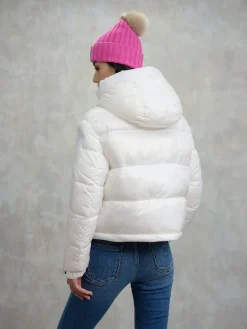 Giubbotto corto con cappuccio rimovibile GLORIA