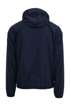 Giubbotto in nylon stropicciato con cappuccio