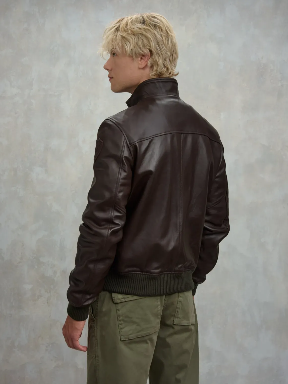 Giubbotto in pelle PETREL