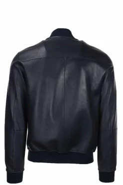 Giubbotto in pelle reversibile