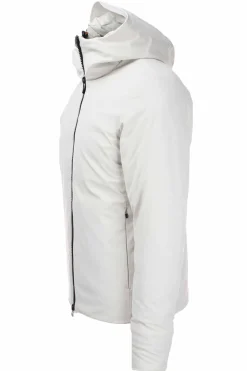 Giubbotto in tessuto stretch con cappuccio Ignacio