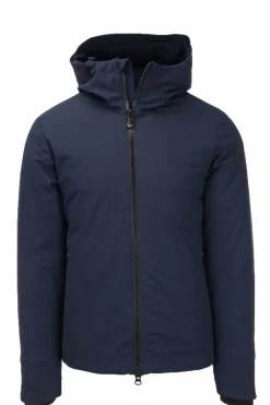 Giubbotto in tessuto stretch con cappuccio Ignacio