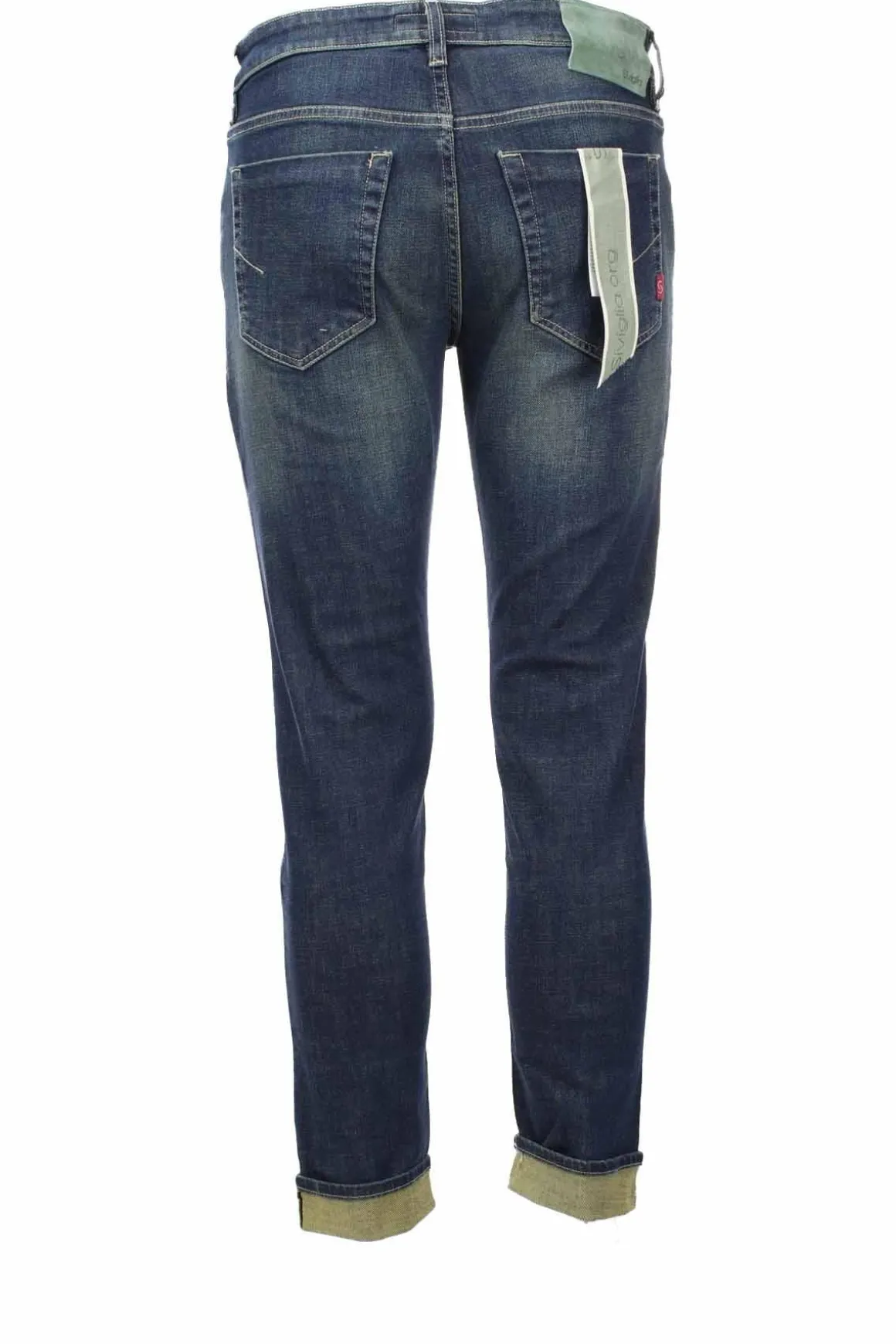 Jeans denim 5 tasche thè