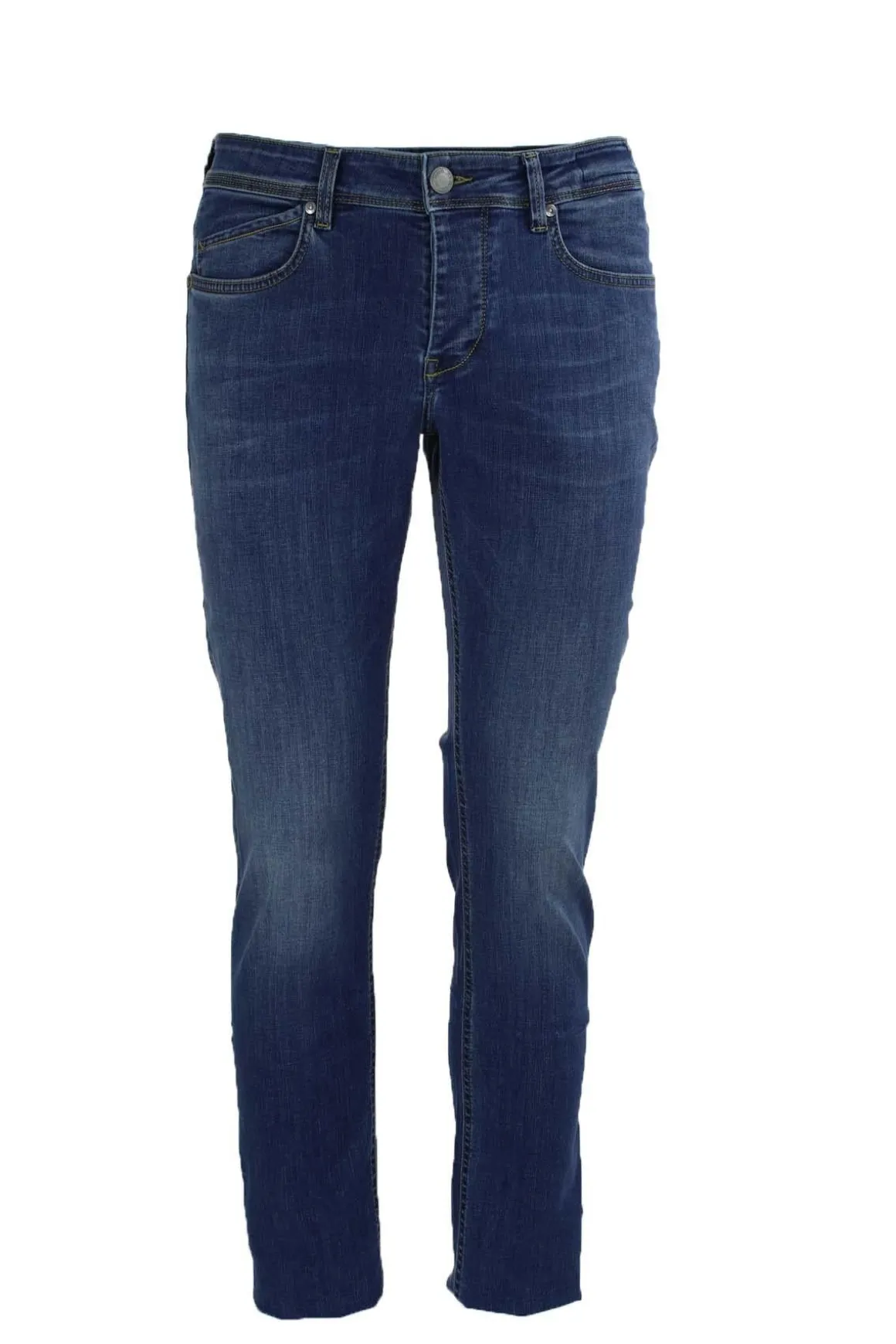 Jeans denim 5 tasche cimosato