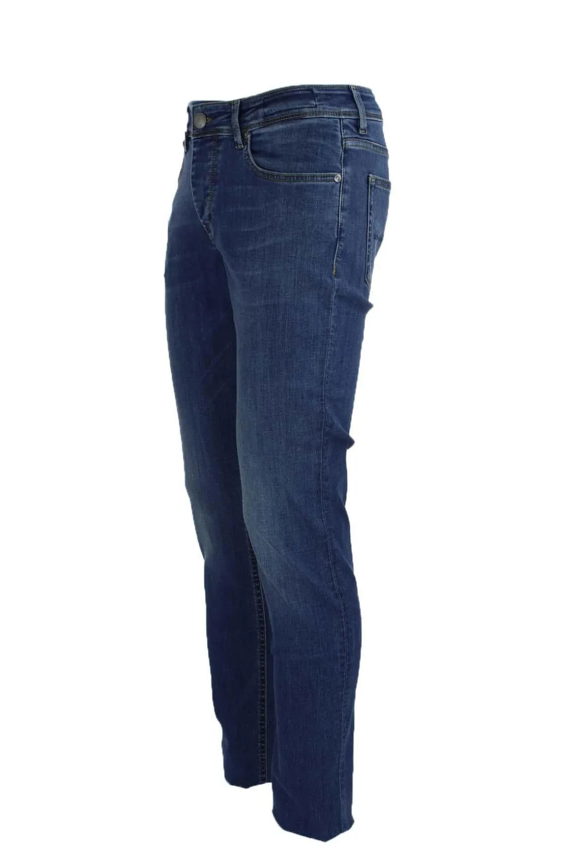 Jeans denim 5 tasche cimosato