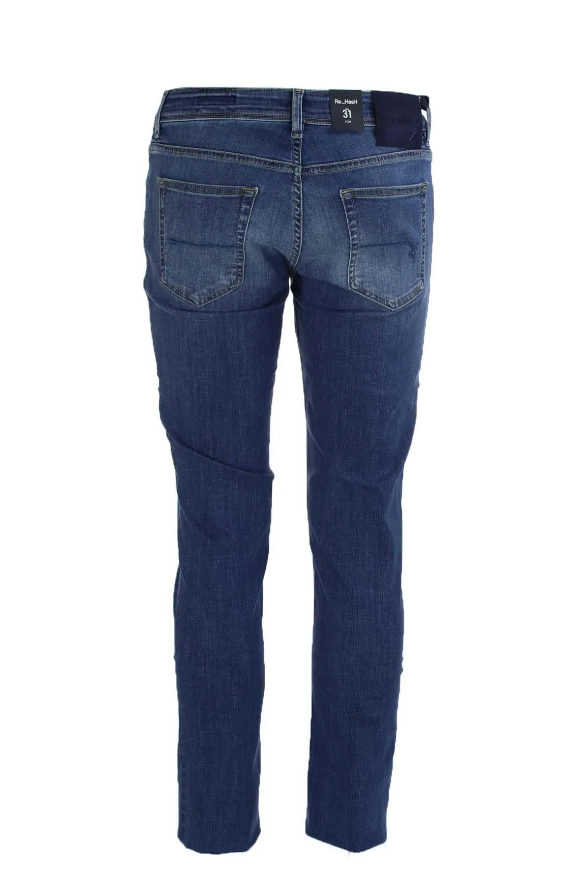 Jeans denim 5 tasche cimosato