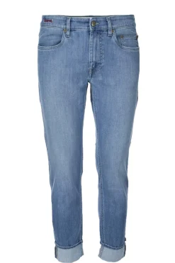 Jeans denim 5 tasche zip