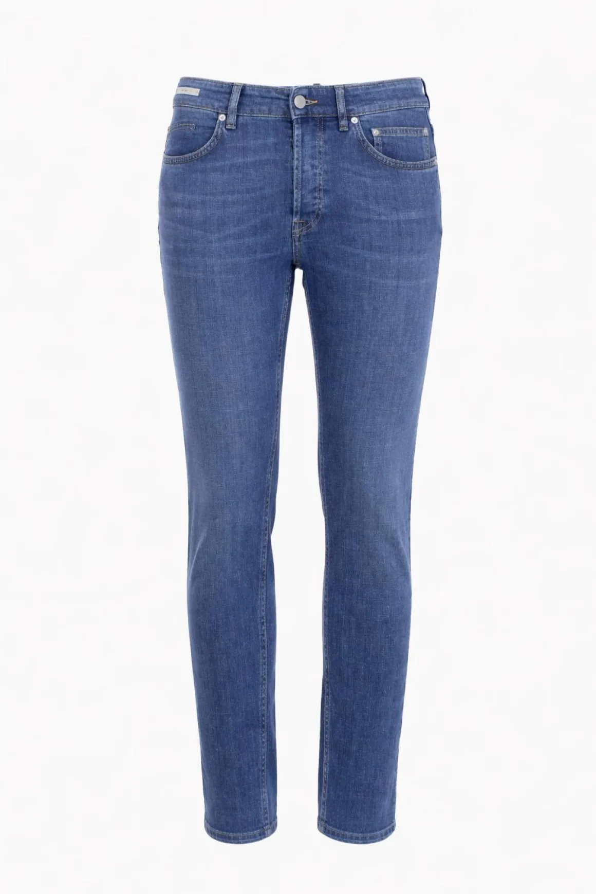 Jeans Uomo 5 Tasche Denim Stretch