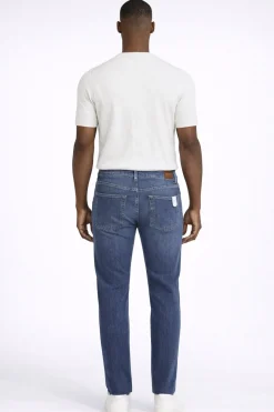 Jeans Uomo 5 Tasche Denim Stretch