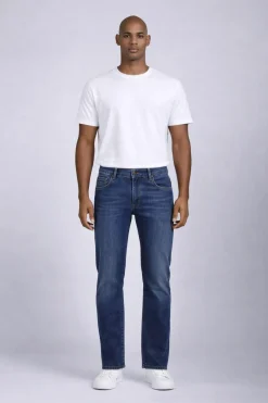 Jeans Uomo 5 Tasche Denim Stretch Slim