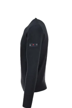 Maglia girocollo con intarsi Shipka