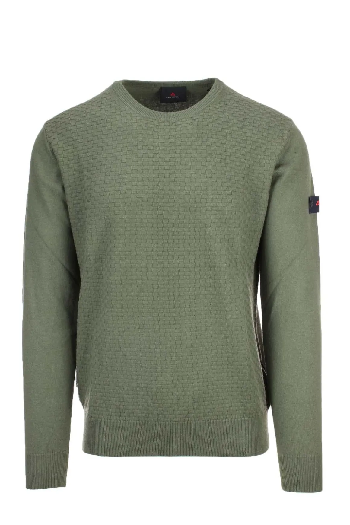 Maglia girocollo con intarsi Shipka