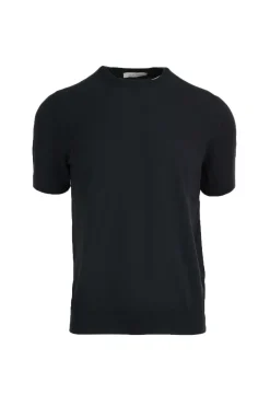 Maglia girocollo in filo di cotone