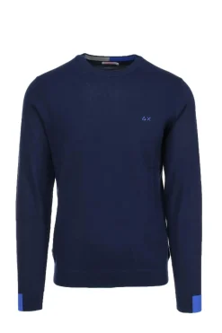 Maglia girocollo in filo di cotone