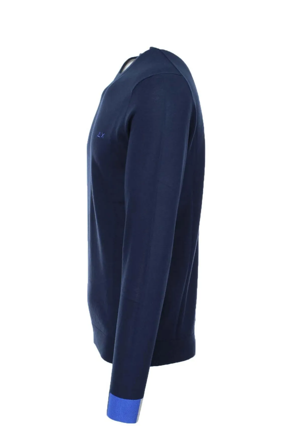 Maglia girocollo in filo di cotone