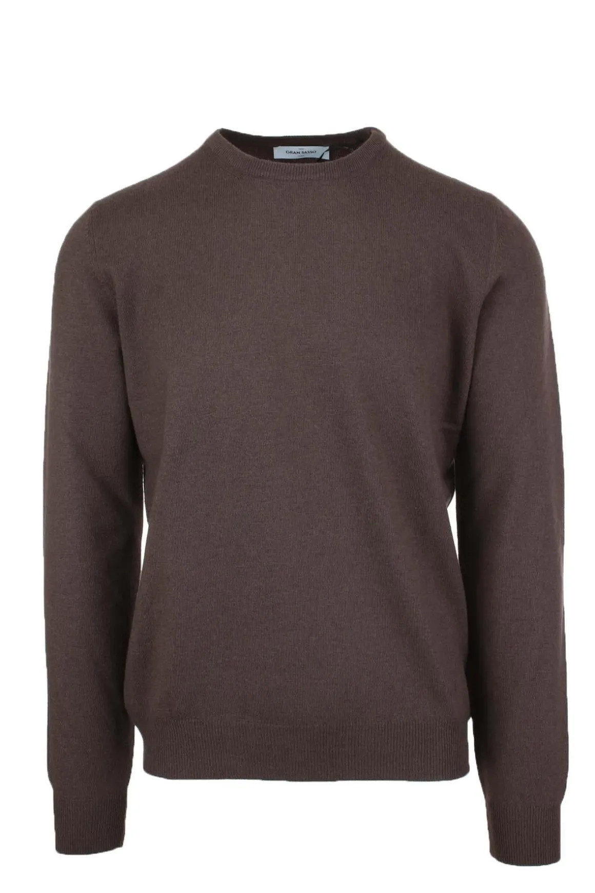 Maglia girocollo in lana cachemire