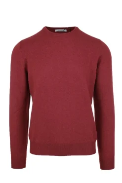 Maglia girocollo in lana cachemire