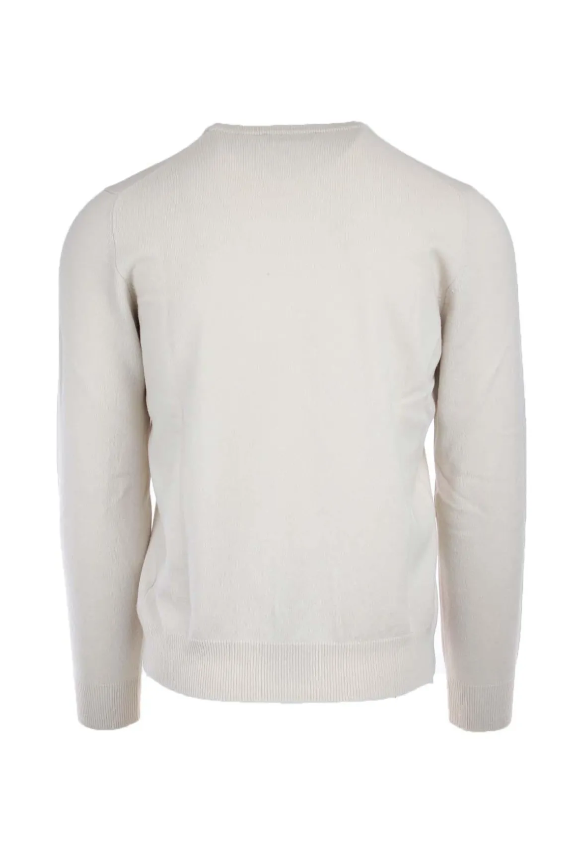 Maglia girocollo in lana cachemire