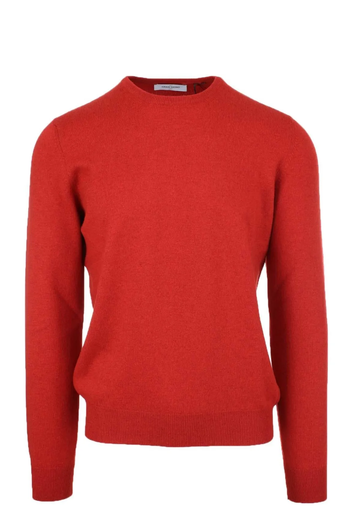 Maglia girocollo in lana cachemire