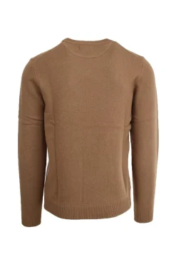 Maglia girocollo in lana cachemire