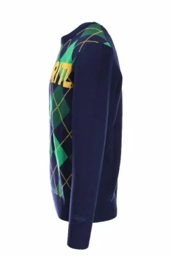 Maglia girocollo rombi ST. Moritz