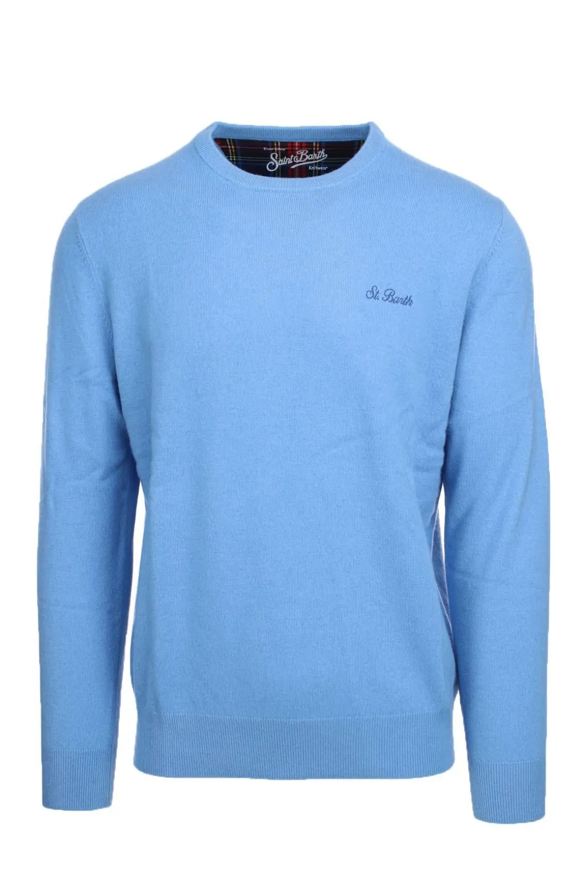 Maglia in lana con logo ricamato.