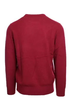 Maglia in lana con logo ricamato.