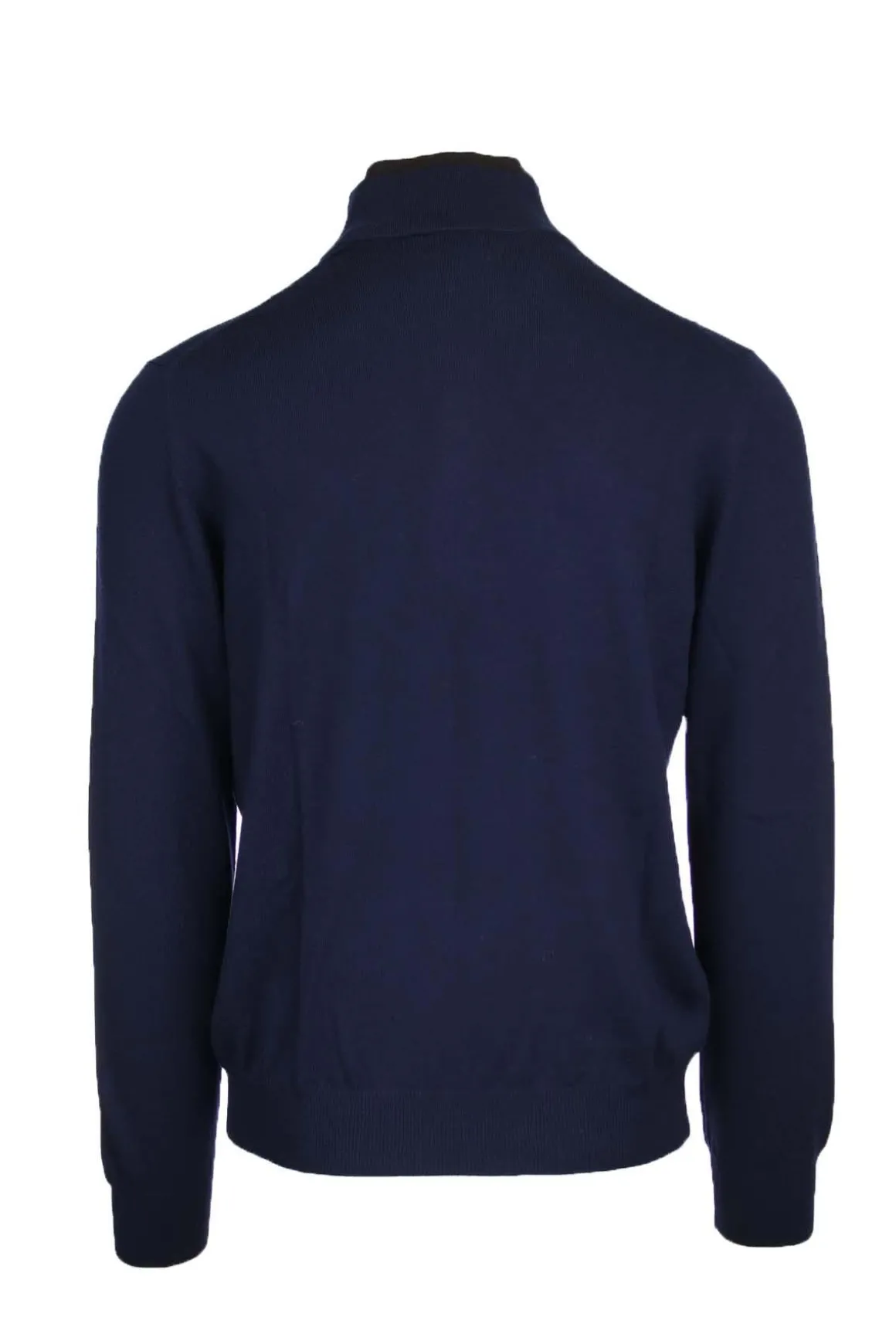 Maglia lupetto con zip e bottoni