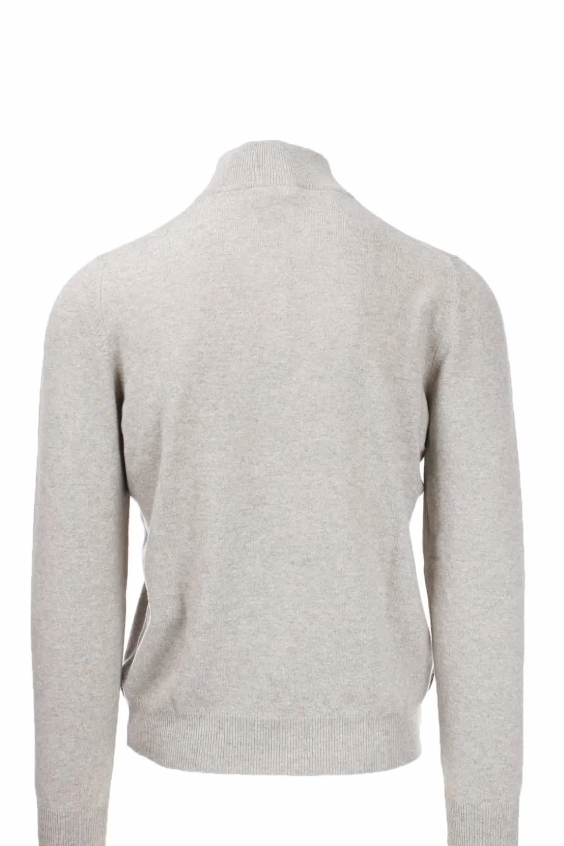 Maglia lupo con bottoni in lana e cachemire