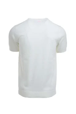 Maglia mezza manica in filo di cotone