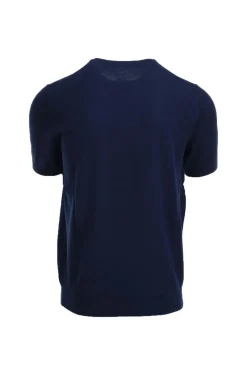 Maglia mezza manica in filo di cotone