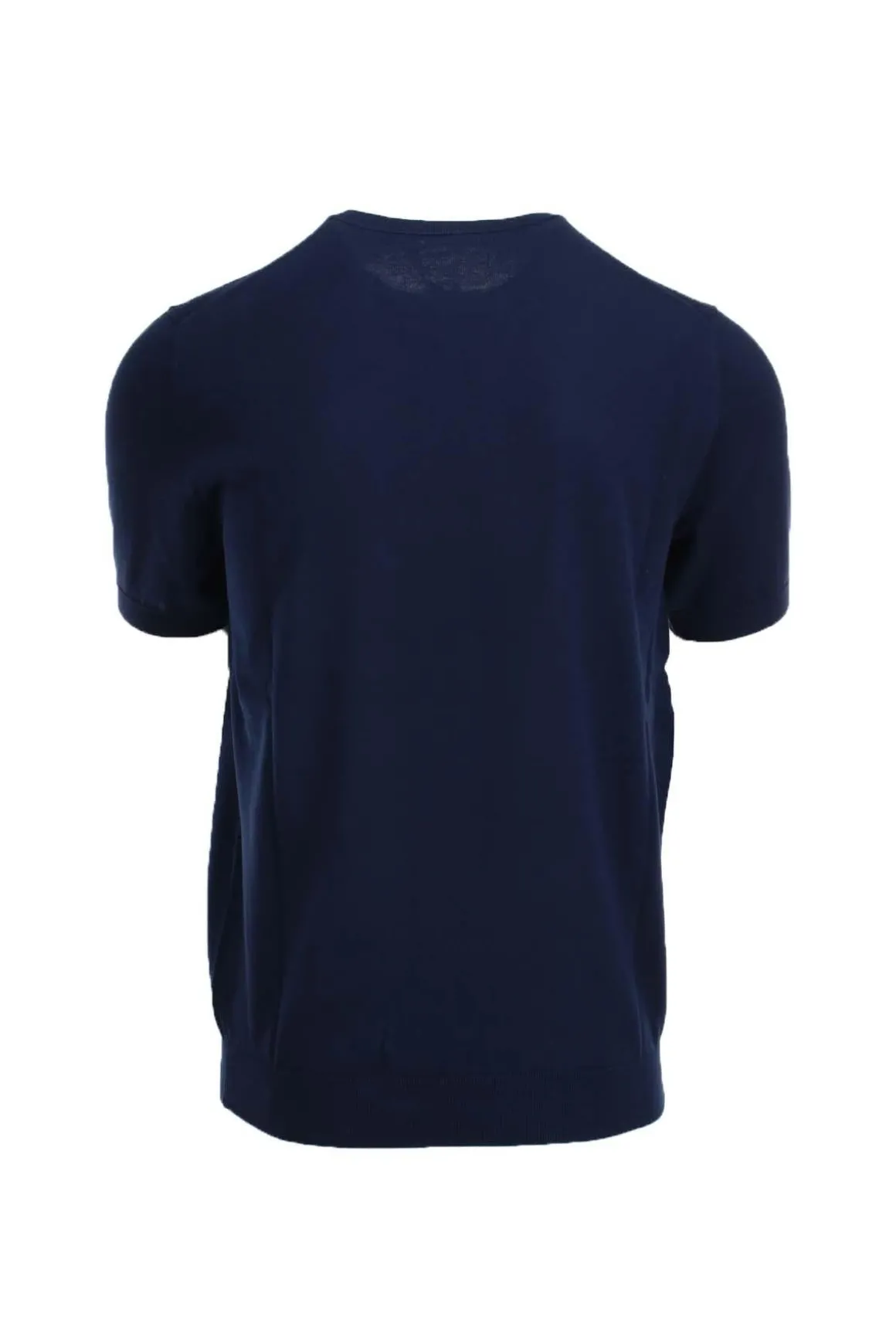 Maglia mezza manica in filo di cotone