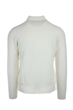 Maglia polo 3 bottoni in lana