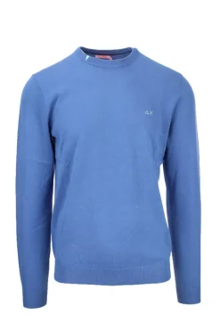 Maglia pullover girocollo in filo di cotone