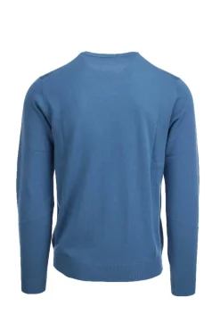 Maglia pullover girocollo in filo di cotone