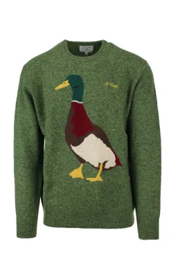 Maglia pullover girocollo in lana Saint Barth Country Club