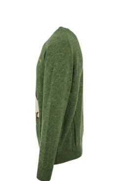 Maglia pullover girocollo in lana Saint Barth Country Club