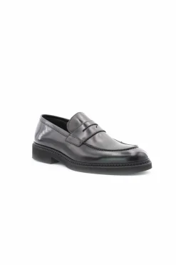 Mocassini college suola in gomma