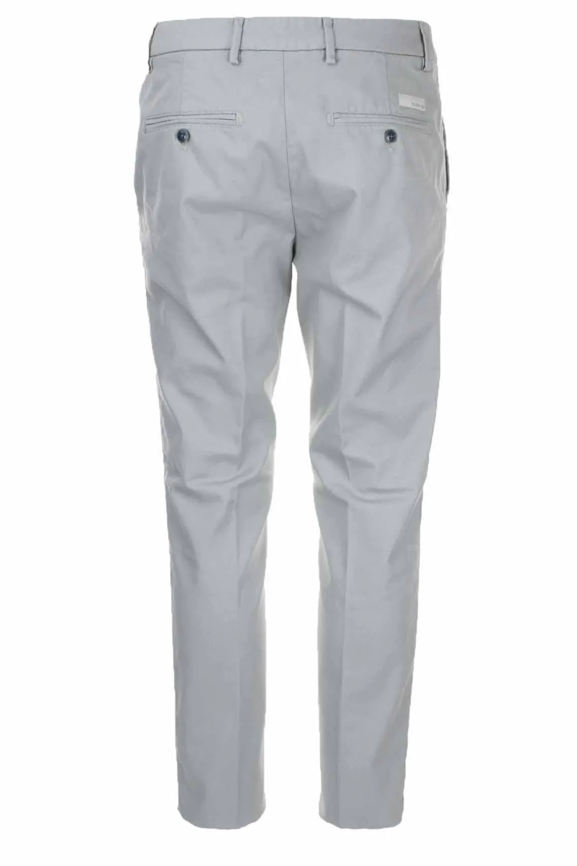 Pantalole chino in cotone micropuntinato