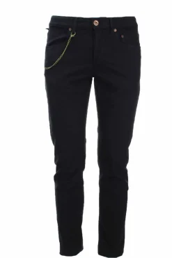 Pantalone 5 tasche in cotone armaturato