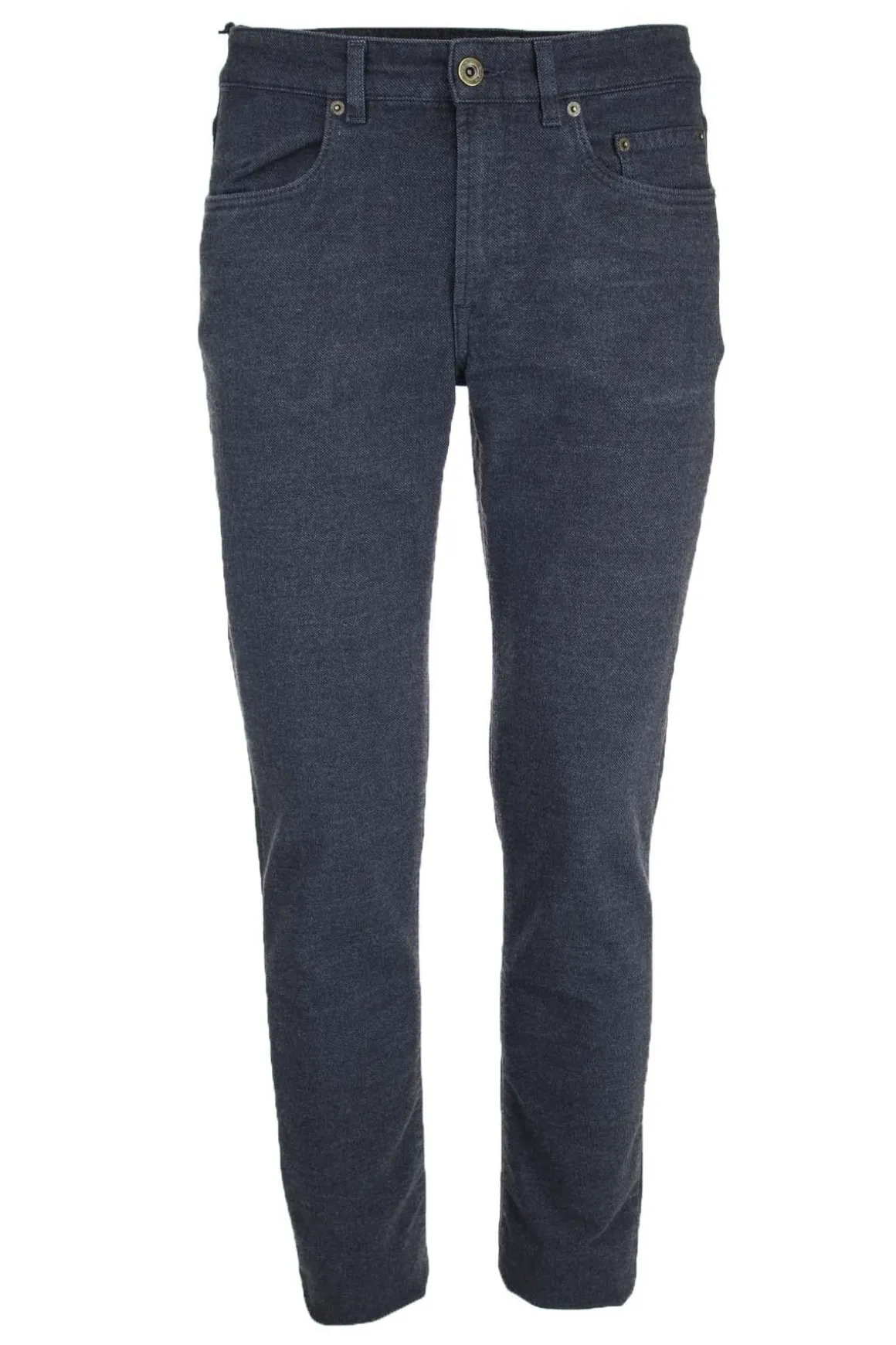 Pantalone 5 tasche micropuntinato stretch