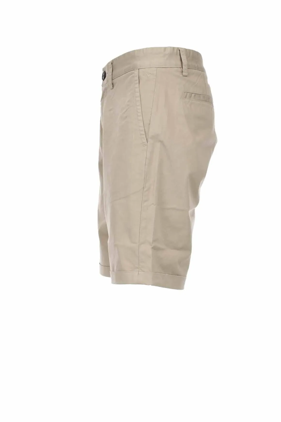 Pantalone bermuda cotone stretch