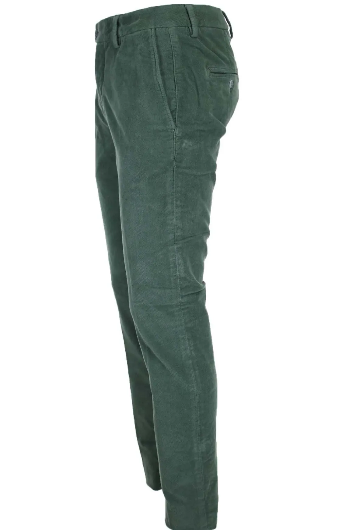 Pantalone chino in cotone armaturato stretch