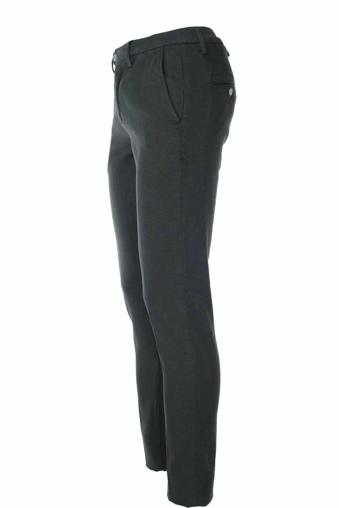 Pantalone chino in cotone armaturato stretch