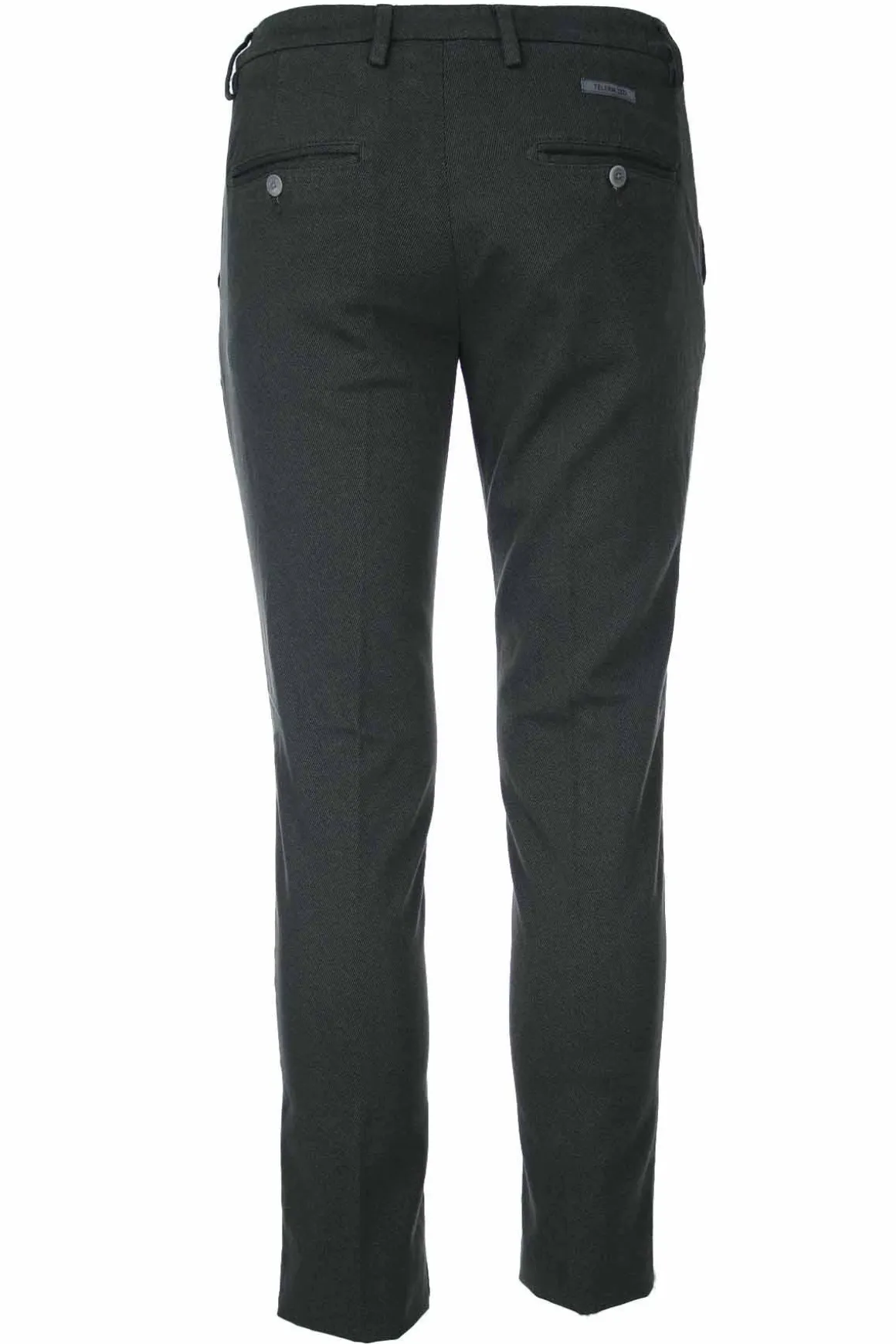 Pantalone chino in cotone armaturato stretch