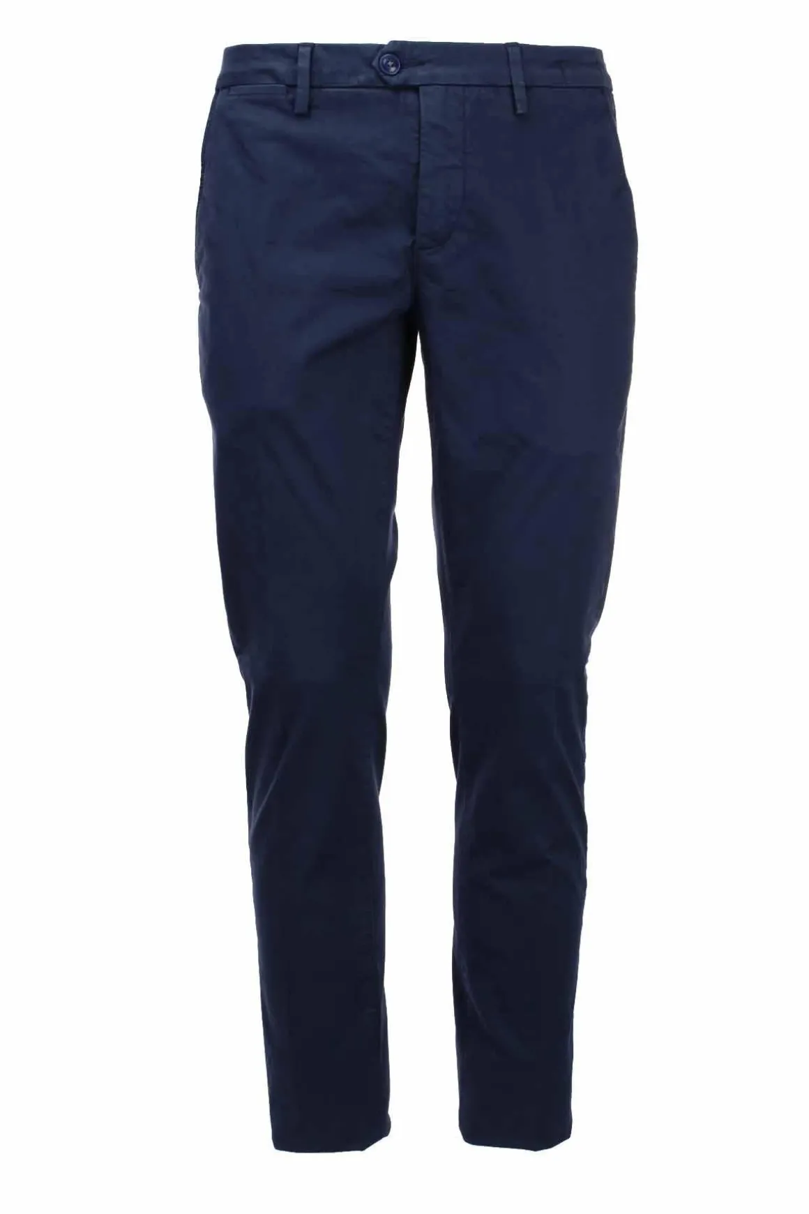 Pantalone chino in raso di cotone stretch