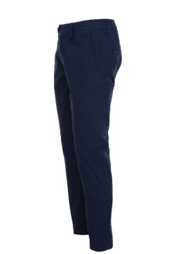 Pantalone chino in raso di cotone stretch