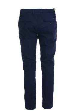Pantalone chino in raso di cotone stretch