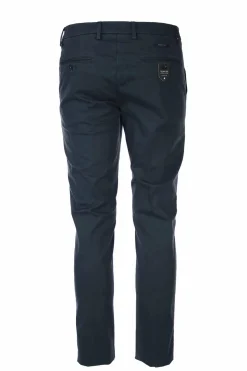 Pantalone chino in raso di cotone stretch